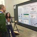 Eve Mozur '15 and poster at ACS Spring 2015 meeting in Denver, Colorado
