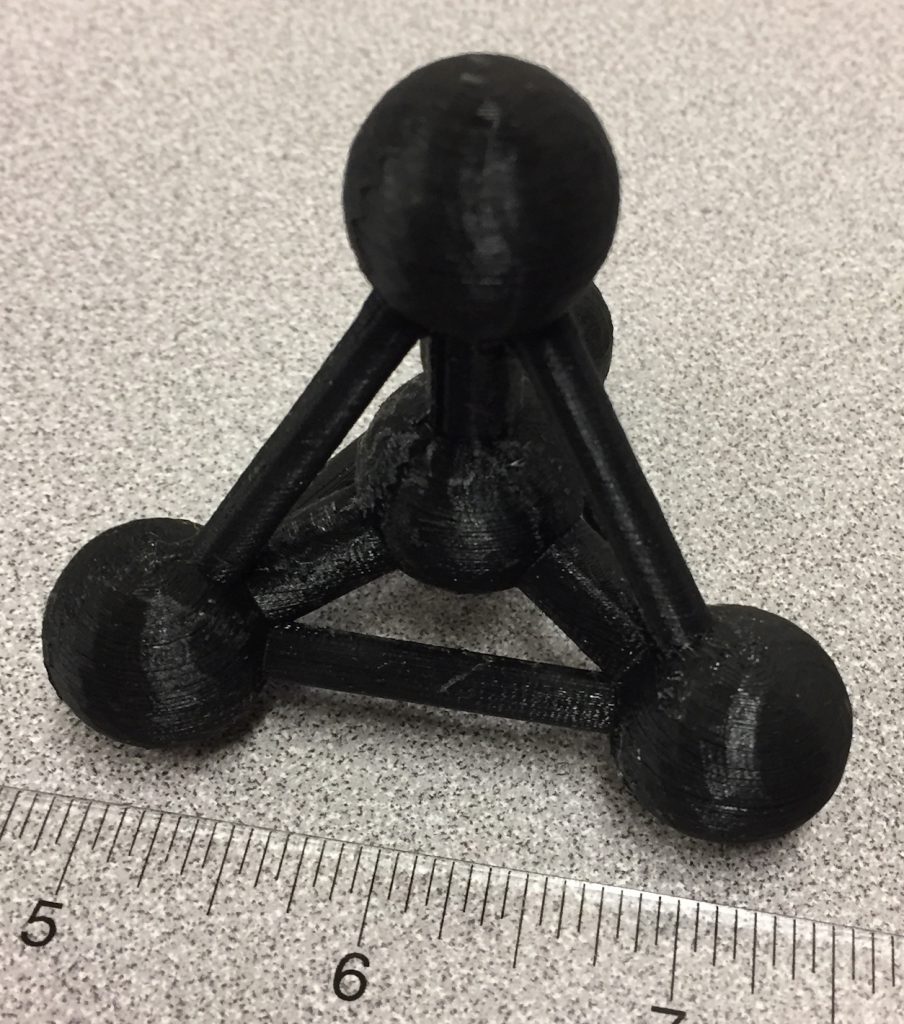 Model of molecular orbital