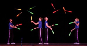 A photo from last year's Portland Juggling Festival.