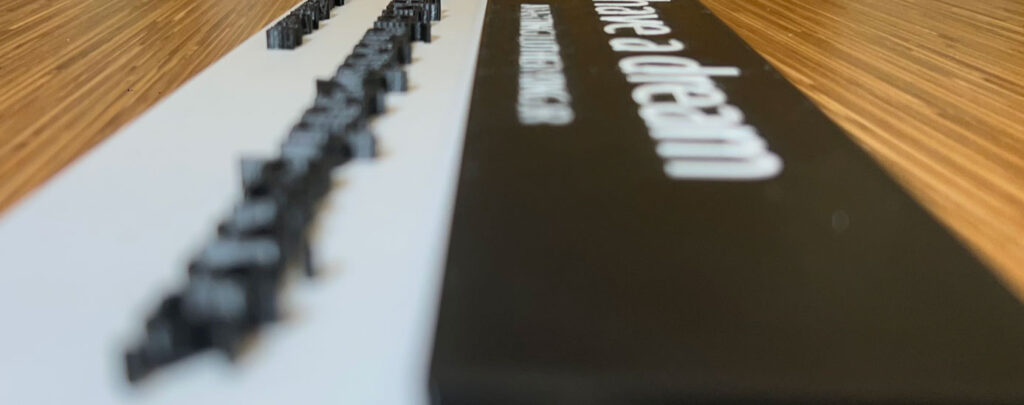 another 3d print example with text